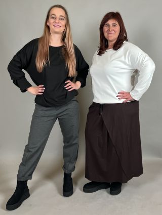 ✨NOVINKA✨ Tričko s tkaničkou (teplý, heboučký materiál) 450 Kč 🔍Tričko tkanička WARM 🛒www.modazuzana.cz