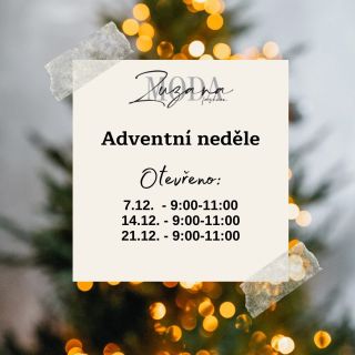 ⭐️Budeme se na Vás těšit!😍✨